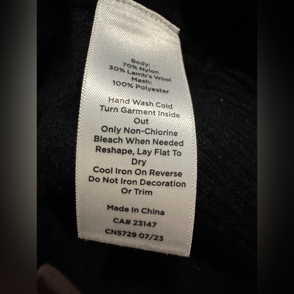 Talbots Black and White Sequin Cardigan - Picture 8 of 16